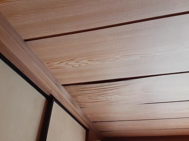 和室天井の雨漏り